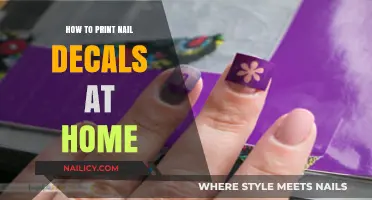 DIY Nail Art: Easy Steps to Print Custom Decals at Home