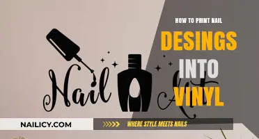 Mastering Vinyl Nail Art: Printing Custom Designs with Precision