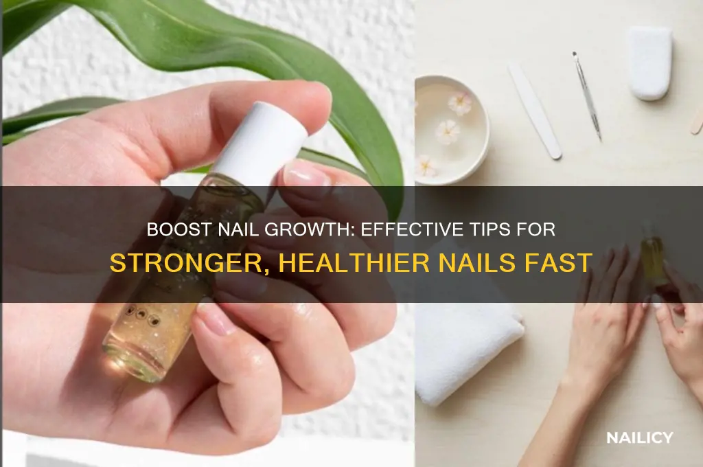 how to promote nail growth