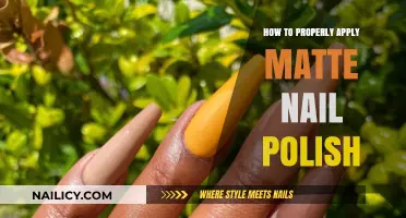 Mastering Matte: Tips for Flawless Matte Nail Polish Application