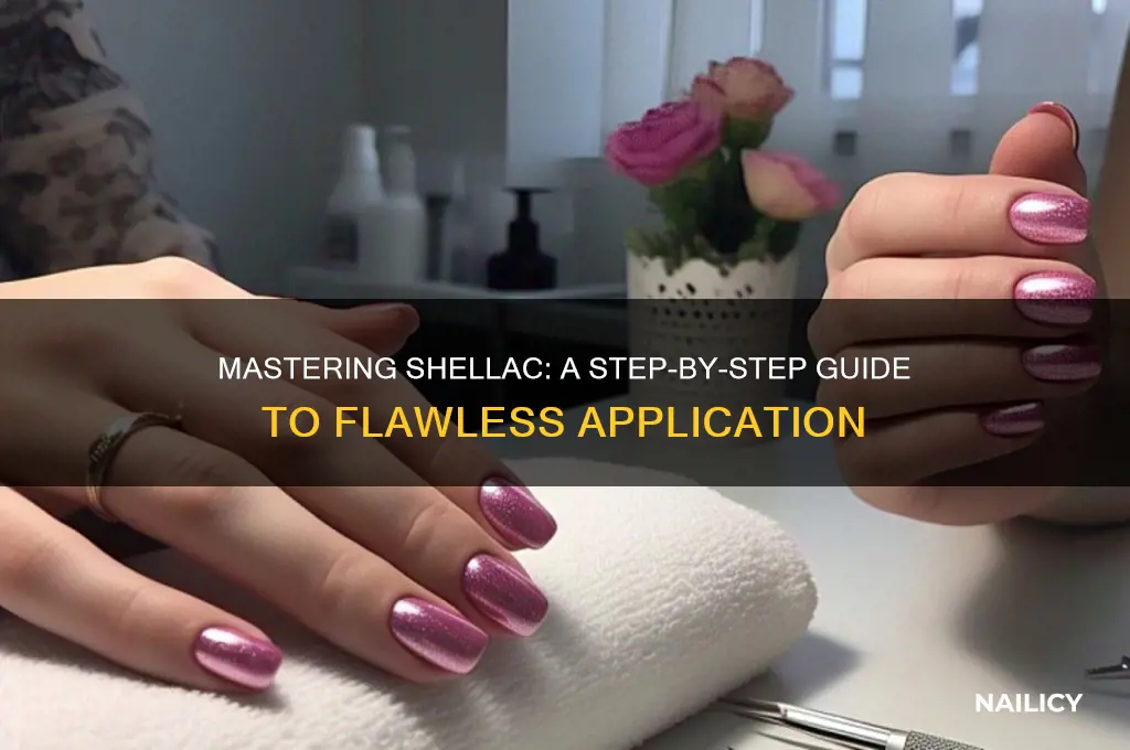 how to properly apply shellac nail polish