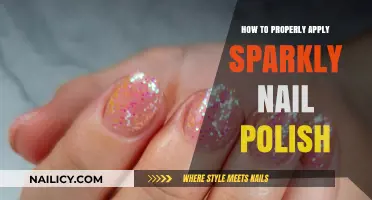Mastering the Art of Applying Sparkly Nail Polish Flawlessly