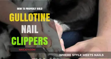 Mastering Guillotine Nail Clippers: The Correct Grip for Safe Trimming