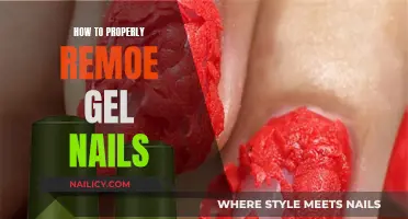 Gel Nails: Safe Removal Techniques for Healthy Nails