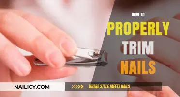 Trimming Nails: A Step-by-Step Guide to Doing It Right