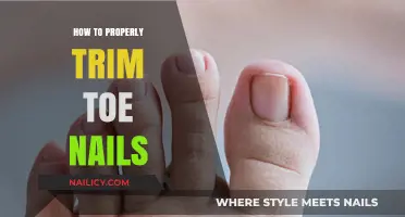 Trimming Toenails: A Step-by-Step Guide to Doing It Right