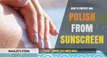 Shield Your Manicure: Tips to Prevent Sunscreen from Ruining Nail Polish