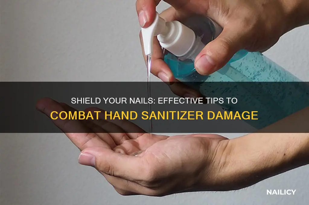 how to protect nails from hand sanitizer