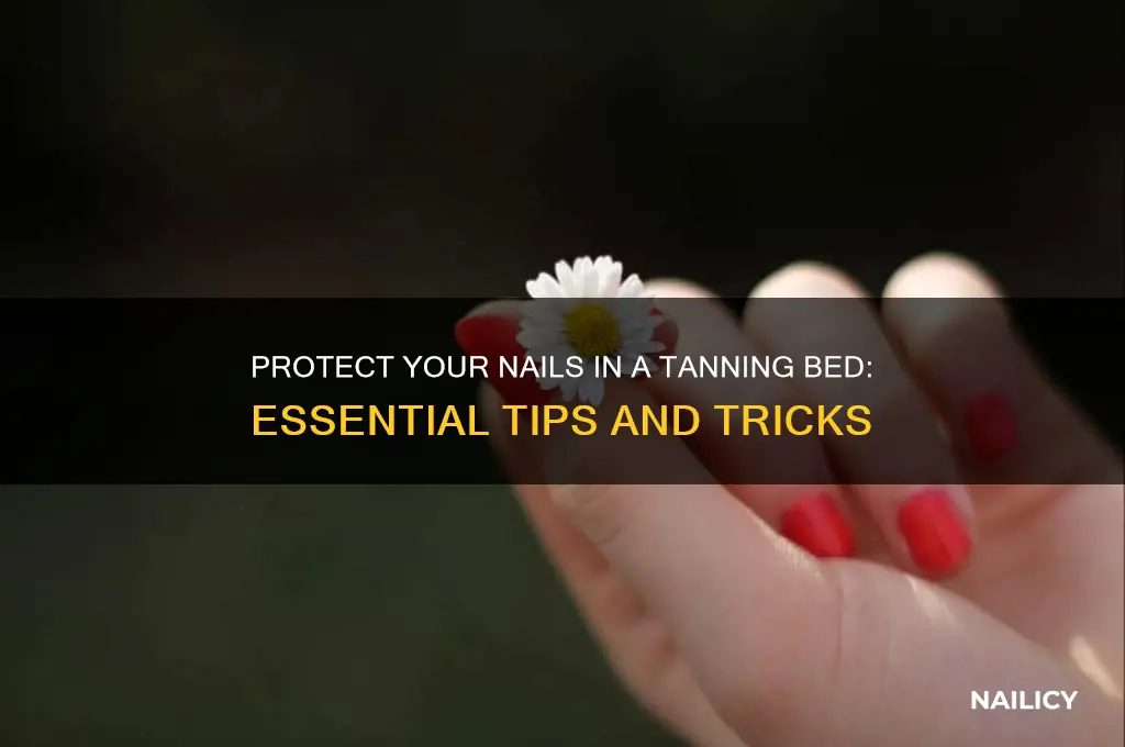 how to protect nails in tanning bed