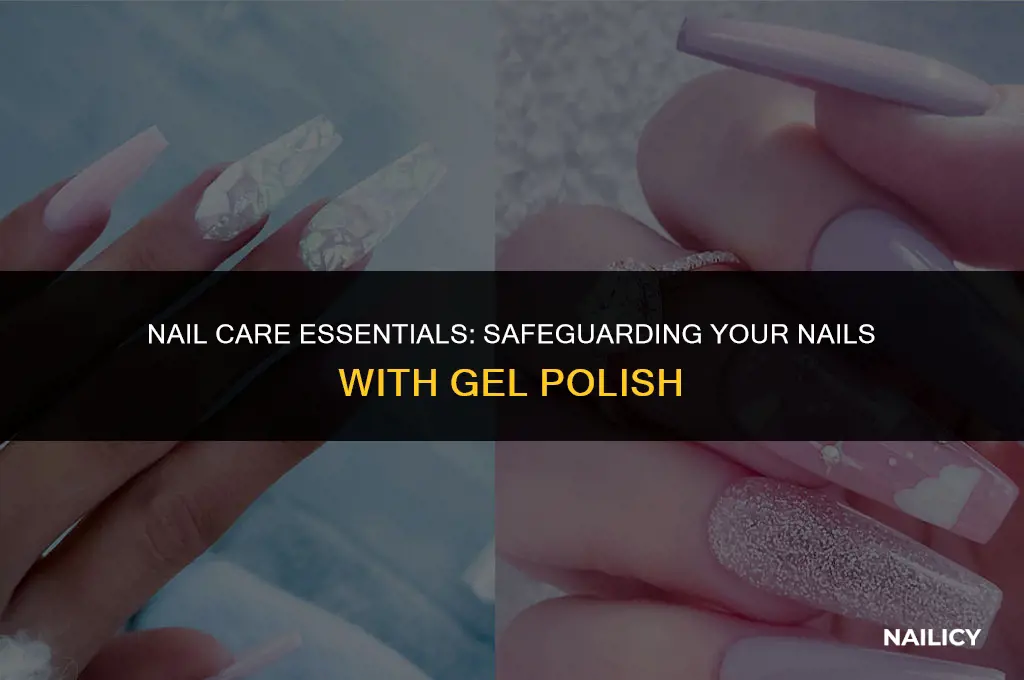 how to protect your nails when using gel polish