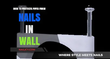 Safeguard Your Pipes: Avoid Nail Damage in Wall Installations