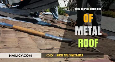 Safely Removing Nails from Metal Roofs: A Step-by-Step Guide