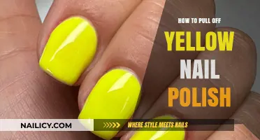 Mastering Yellow Nail Polish: Tips for a Bold and Flawless Look