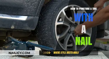 Quick Guide: Puncturing a Tire with a Nail Safely and Easily