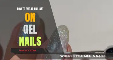 Applying 3D Nail Art to Gel Nails: A Step-by-Step Guide