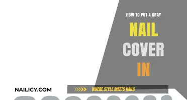 Easy Steps to Apply a Gray Nail Cover Flawlessly