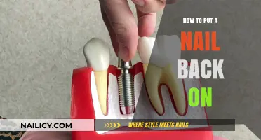 Quick Fix: Reattaching a Loose Nail Like a Pro