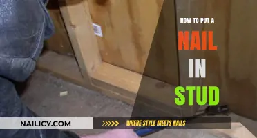 Mastering the Art of Securing Nails into Wall Studs