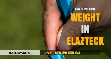 Mastering Elazteck Nail Weight Placement: A Step-by-Step Guide