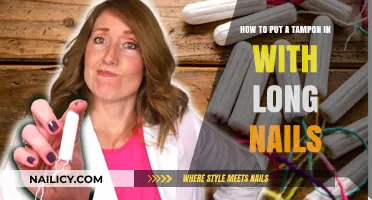 Long Nails, No Problem: Tampon Insertion Guide