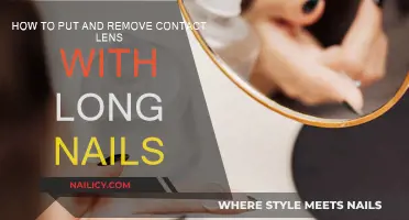 Long Nails, No Problem: Contact Lens Application Tips