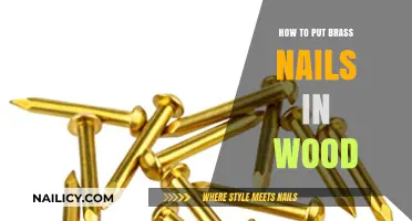 Mastering Brass Nails: A Step-by-Step Guide to Securing Wood