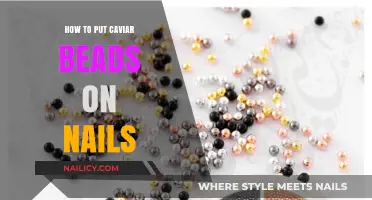 Elevate Your Manicure: Mastering Caviar Beads Nail Art Technique