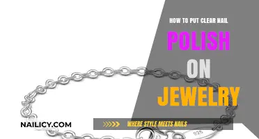 Protect Your Jewelry with Clear Nail Polish: A Simple Guide