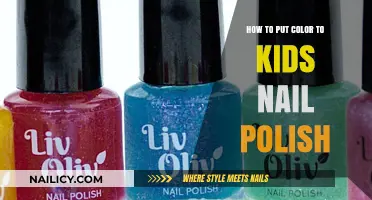 Creative & Safe Ways to Add Color to Kids' Nail Polish