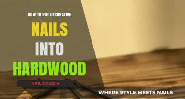 Enhance Your Hardwood: A Guide to Installing Decorative Nails