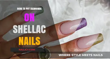 Sparkling Shellac: A Step-by-Step Guide to Applying Diamonds on Nails
