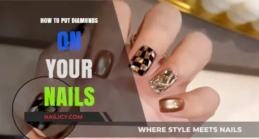 Sparkle Like a Gem: Easy Steps to Add Diamonds to Your Nails