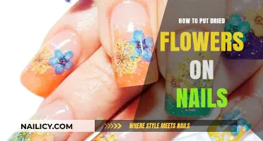 Elegant Nail Art: Dried Flowers on Nails Tutorial