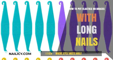 Long Nails and Braces: Mastering Elastic Bands