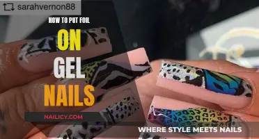 Gel Nails: Foil Application Techniques and Tricks