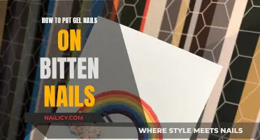 Gel Nails: Transforming Bitten Nails with Style and Care