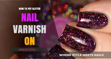 Sparkle Like a Pro: Easy Steps for Perfect Glitter Nail Varnish
