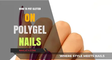 Sparkle Up: Easy Steps to Add Glitter to Polygel Nails