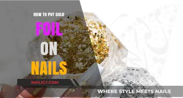 Glam Up Your Manicure: Easy Gold Foil Nail Art Tutorial