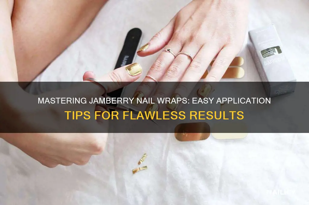 how to put jamberry nail wraps on