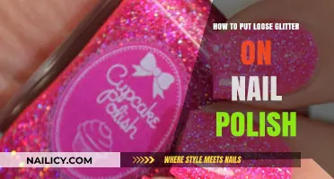 Sparkle Up: Easy Steps to Apply Loose Glitter on Nail Polish