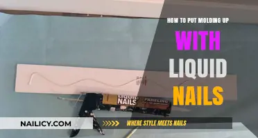 Easy Molding Installation: Using Liquid Nails for a Seamless Finish