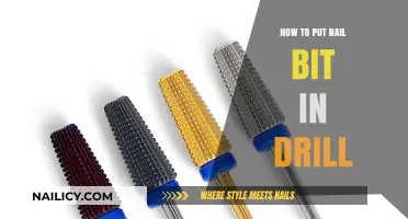Mastering Drill Bits: A Step-by-Step Guide to Inserting Nail Bits