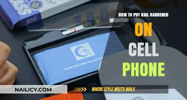 Strengthen Your Phone: Applying Nail Hardener for a Durable Screen
