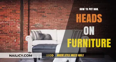 Mastering the Art of Adding Nail Head Trim to Furniture
