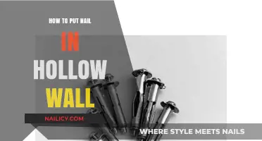 Mastering Hollow Wall Hanging: A Guide to Securing Nails Easily