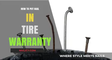 Nail in Tire? Here’s How to Handle Your Warranty Claim