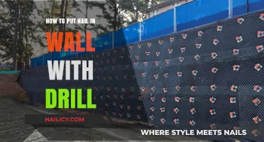 Drill and Hang: Easy Steps to Put a Nail in the Wall