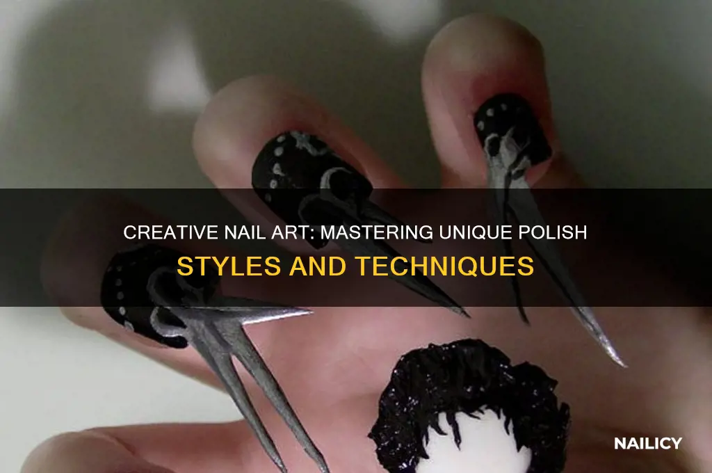 how to put nail polish in different styles