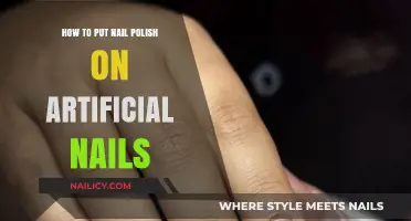 Mastering the Art: Applying Nail Polish on Artificial Nails